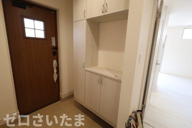 《仲介手数料無料》見沼区堀崎町583-1新築一戸建てリーブルガーデンの玄関