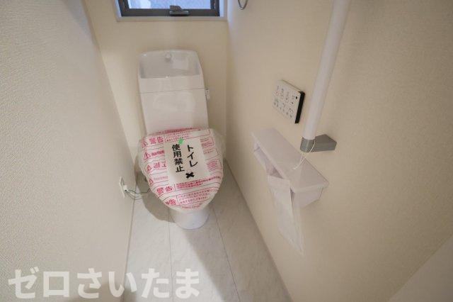 《仲介手数料無料》見沼区堀崎町583-1新築一戸建てリーブルガーデンのトイレ