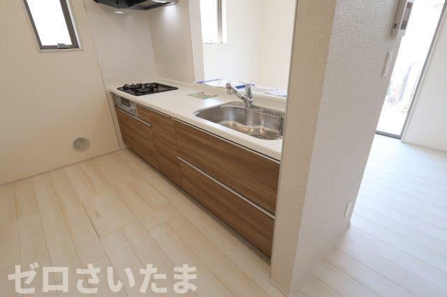 《仲介手数料無料》見沼区堀崎町583-1新築一戸建てリーブルガーデンのキッチン