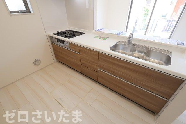 《仲介手数料無料》見沼区堀崎町583-1新築一戸建てリーブルガーデンのキッチン