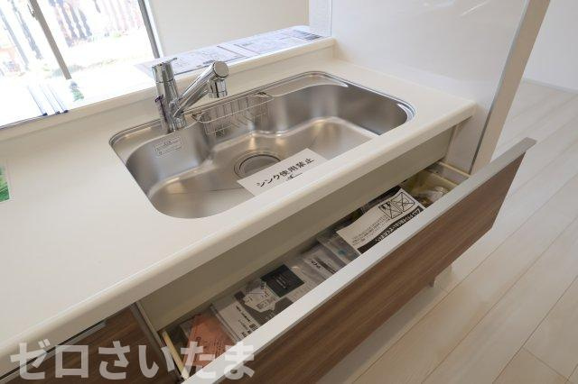 《仲介手数料無料》見沼区堀崎町583-1新築一戸建てリーブルガーデンのキッチン