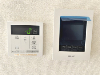 【防犯設備】 | 東上野芝町２丁　新築分譲住宅　全２区画 | ＴＶモニター付きインターホンですので、突然の来客時にも外の様子が確認できて安心です！