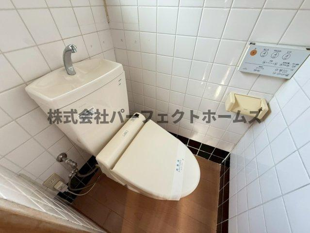 長尾西町1丁目戸建　賃貸のトイレ|トイレです