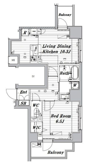 【間取り】 | メイクスデザイン両国NORTH 