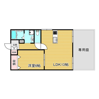 【間取り】 | M'court B