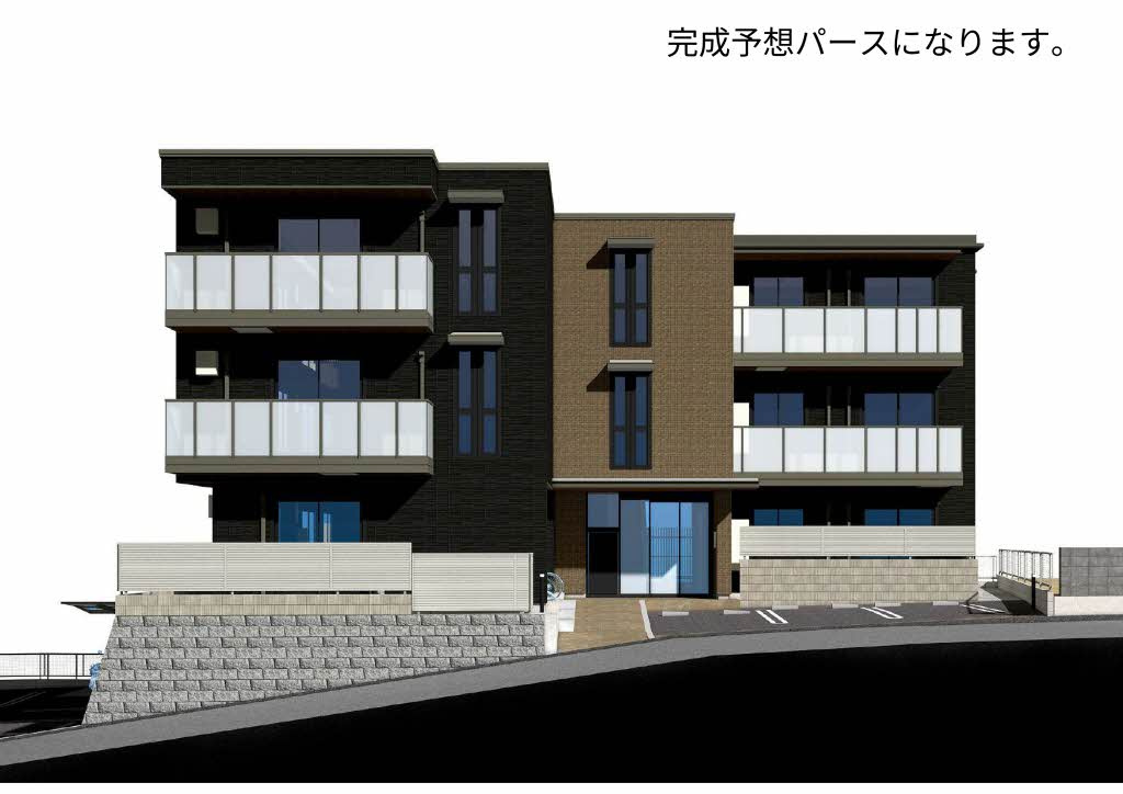 ルリエ府中レジデンスのバルコニー