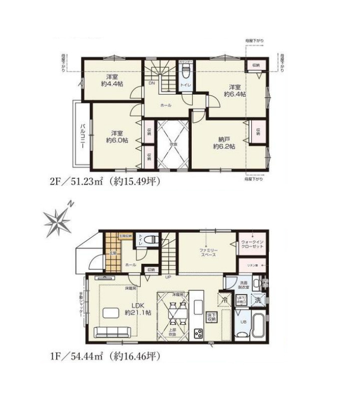 さいたま市見沼区東大宮　54期　新築一戸建て　KEIAI GRACE　01