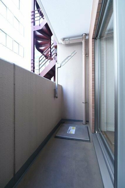 スカイコート両国壱番館のバルコニー