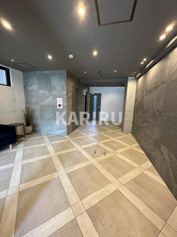 グランステディ城東中央のロビー