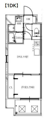 グランステディ城東中央の間取り