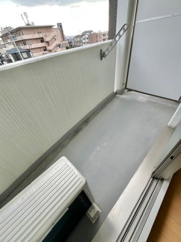 クレメント岡山のバルコニー|バルコニー付きです