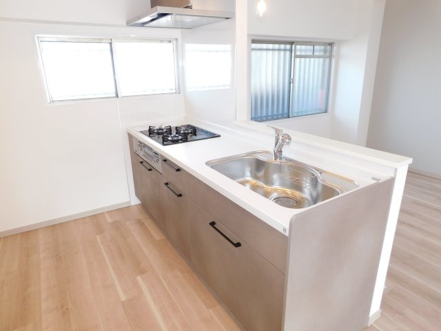 名古屋市港区作倉町の中古マンションのキッチン|◇キッチン◇　　キッチン新品交換　（２０２５年１０月リフォーム済）