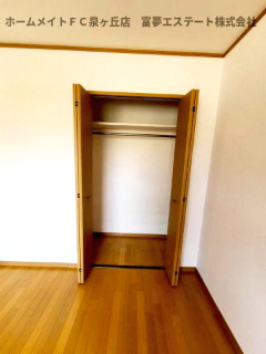 【収納】 | アプリコットハウス | 6帖洋室
※イメージ　同物件別号室の写真