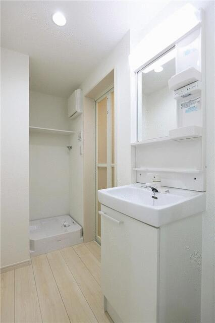 グランクオールお花茶屋の洗面所