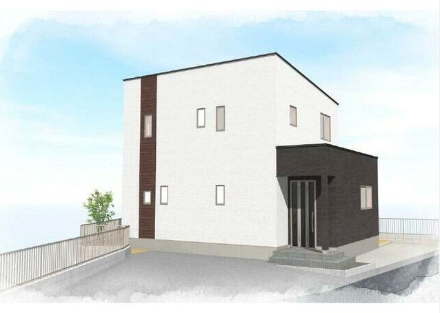 秋根上町1丁目　建売の外観パース