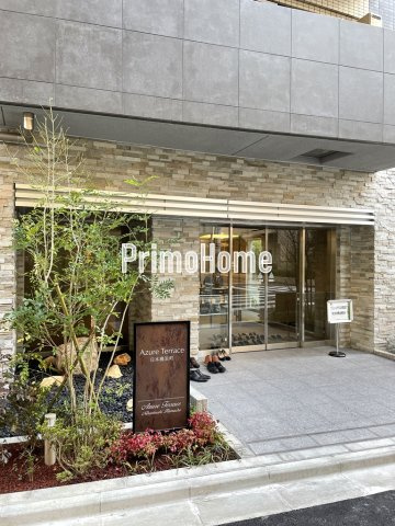 アジュールテラス日本橋浜町のエントランス