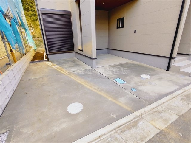 【前面道路含む現地写真】 | 富士見市渡戸1丁目　全14棟　8号棟 | 都市ガス・本下水