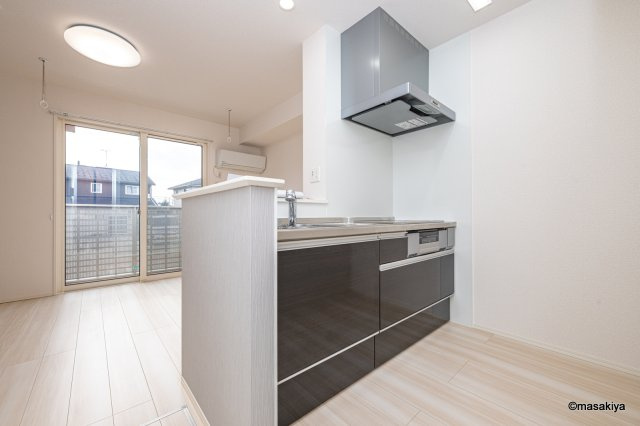 ドゥ・ヴィラージュ吉田のキッチン|カウンターキッチン