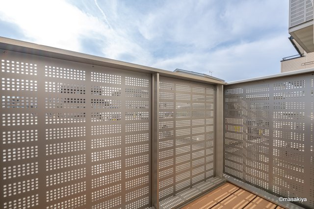 ドゥ・ヴィラージュ吉田のバルコニー|バルコニー