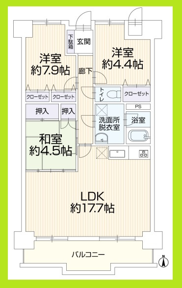 名古屋市北区安井１丁目の中古マンション