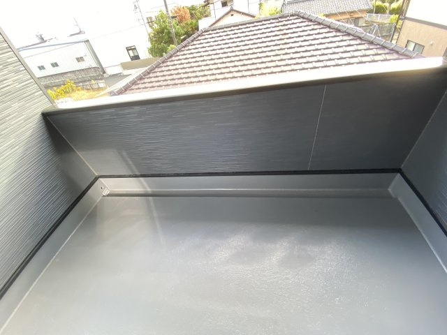 ◆＜期間限定キャンペーン開催♪＞【小名浜住吉　第6】　限定１棟！のバルコニー|同施工■□■バルコニーの写真です■□■　お布団など大きいものも、充分に干せる広さがございます。