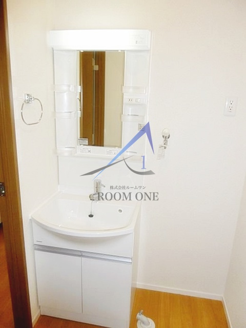 ハックベリーグレイスの洗面所|洗面台です。