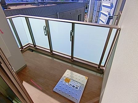 オーキッドレジデンス芝浦のバルコニー