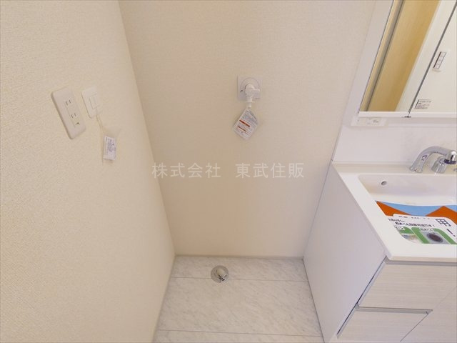 【独立洗面台】 | 富士見市渡戸1丁目　全14棟　10号棟 | 朝の身支度には欠かせない独立洗面化粧台