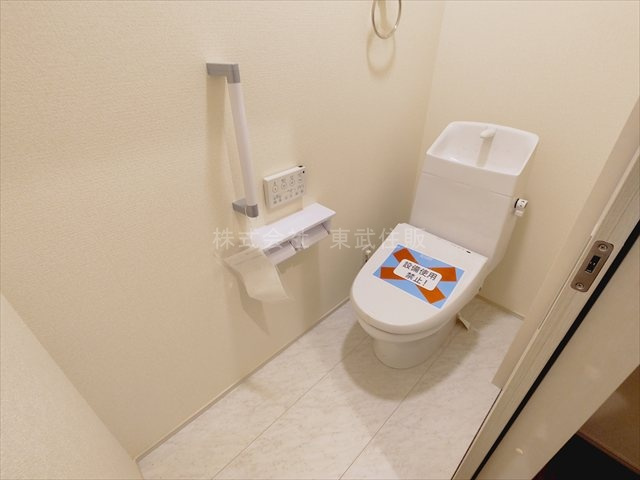 【トイレ】 | 富士見市渡戸1丁目　全14棟　10号棟 | ゆったりとした空間のトイレです