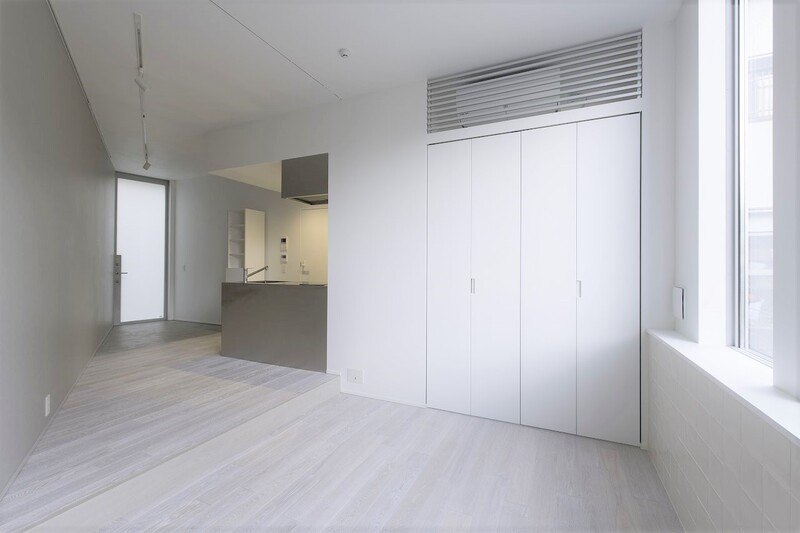 新宿区若松町のアパートの内装