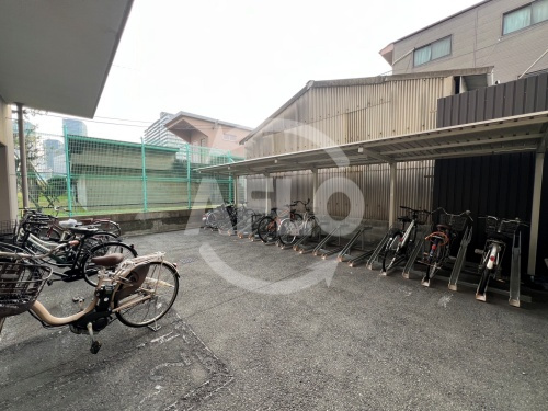 おおきに北梅田サニーアパートメントのその他共用部分|おおきに北梅田アパートメント　駐輪場