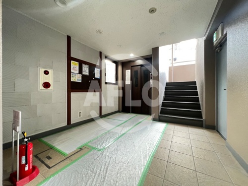 おおきに北梅田サニーアパートメントのロビー|おおきに北梅田アパートメント　ロビー