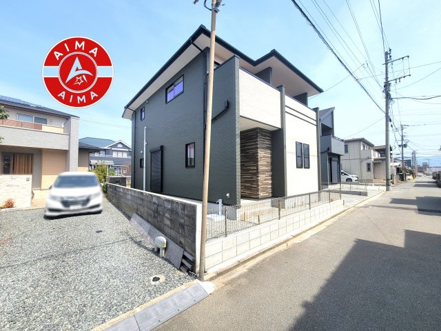 古賀市天神7丁目第5-2棟（1号棟）の外観|デザイン性のある外観です。