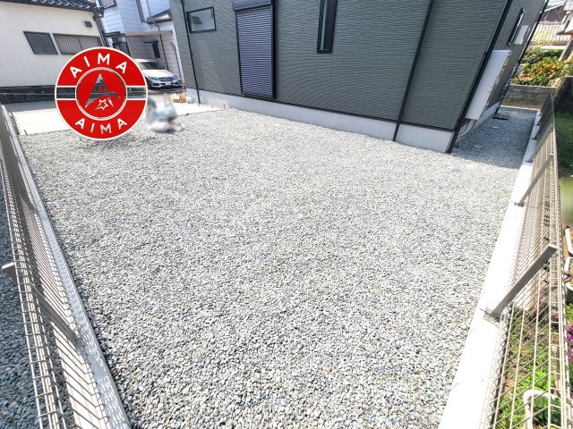 古賀市天神7丁目第5-2棟（1号棟）の庭|お庭で自由な時間を過ごせます。