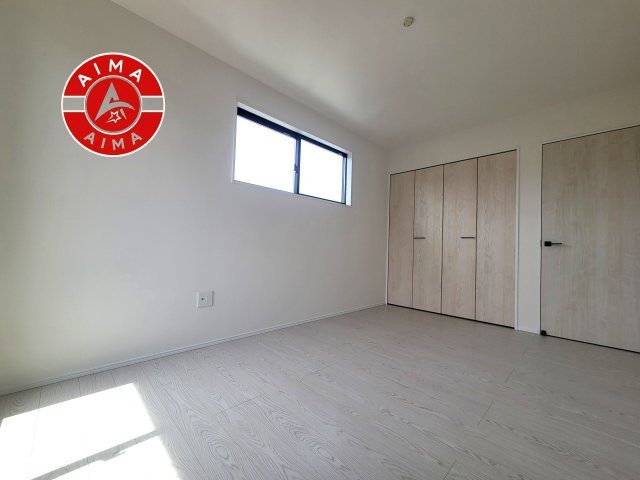 古賀市天神7丁目第5-2棟（1号棟）の和室|将来的に、琉球畳を引きまして和室風にすることも可能です。