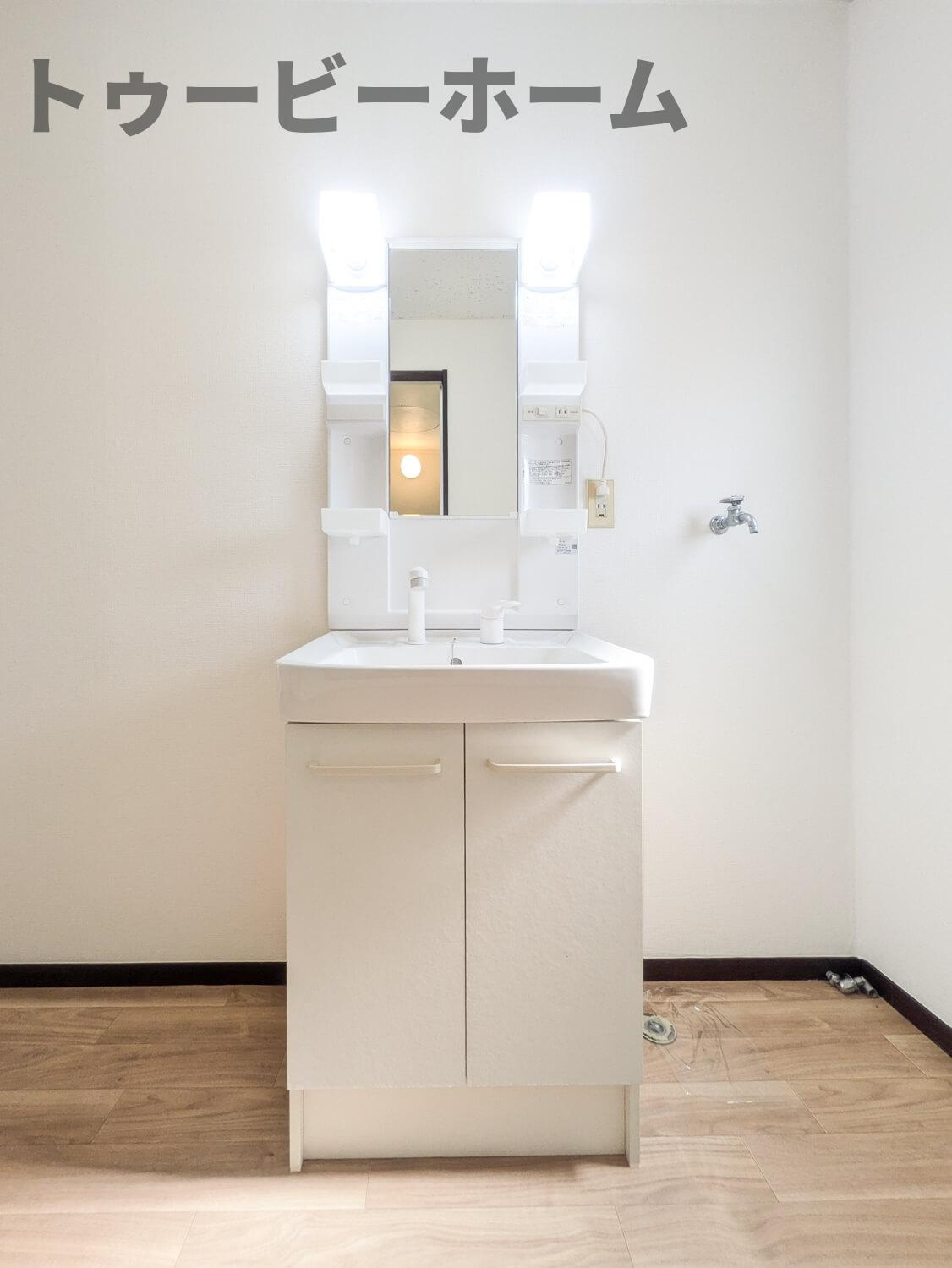 レールシティカネコの洗面所|別の間取りの写真です。