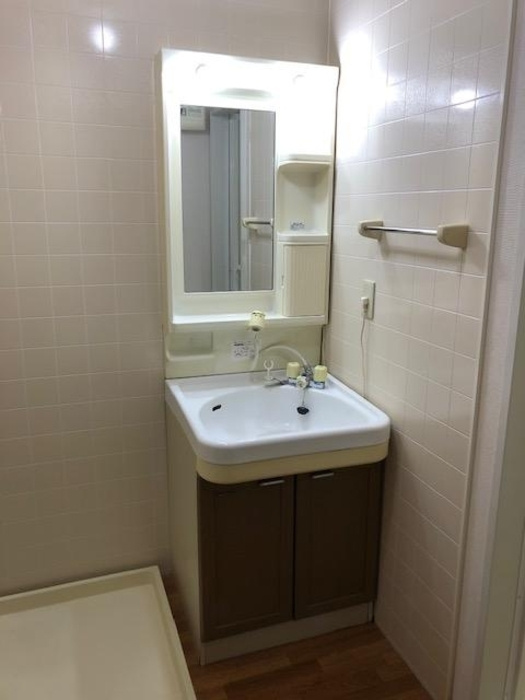 ハイカムール西本の洗面所