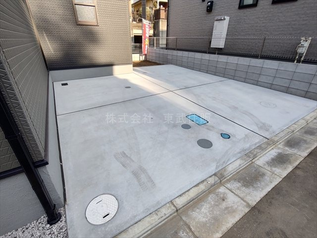 【前面道路含む現地写真】 | 富士見市渡戸1丁目　全14棟　12号棟 | 都市ガス・本下水