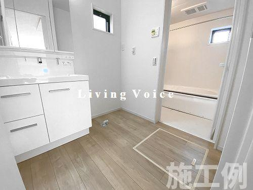 【脱衣所】 | 【仲介手数料０円】藤沢市鵠沼海岸2期　新築一戸建て　3号棟　全3棟 | 藤沢市鵠沼海岸2期　新築一戸建て　全3棟