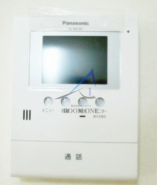 フェリシティ府中のセキュリティ|モニター付きインターホンです。