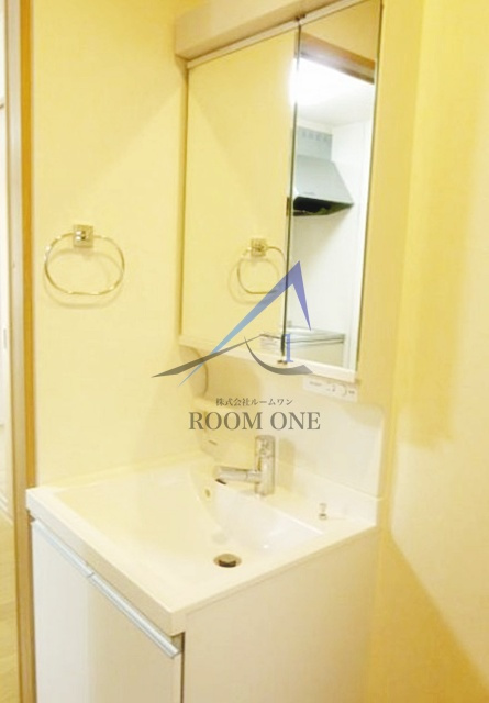 フェリシティ府中の洗面所|洗面台です。