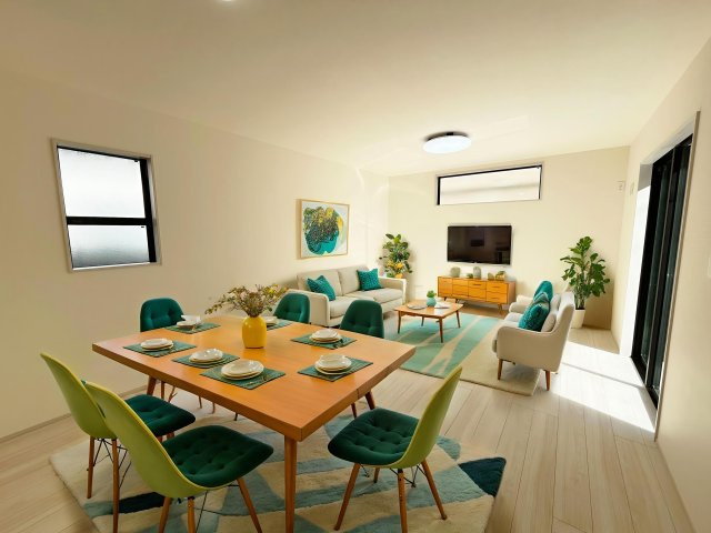 東村山市萩山町1丁目・全1棟　新築一戸建　～LDK17帖～