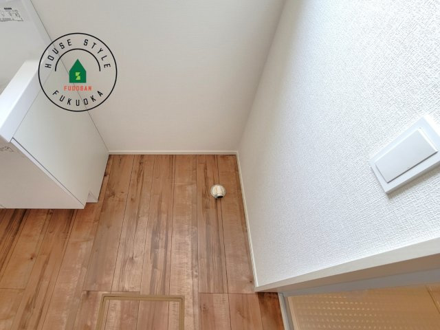 古賀市天神7丁目第5-2棟（2号棟）の内観：施工例|ランドリースペースとなります。広々して有効的にご使用できます。 