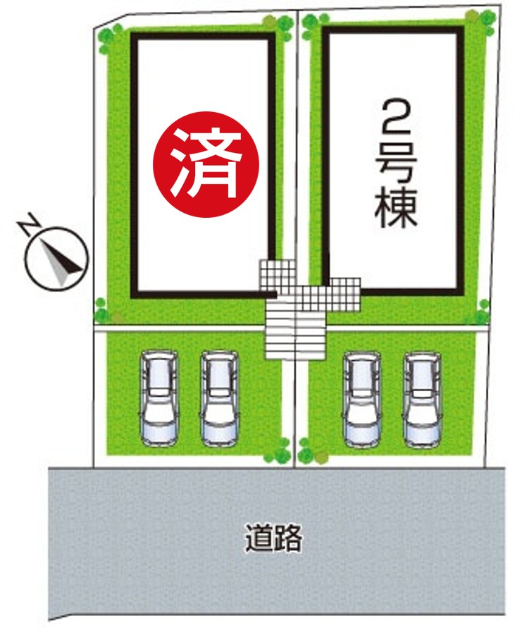 29(土)30(日)現地説明会！◆堺市南区茶山台　ラスト1邸！の区画図|全2区画