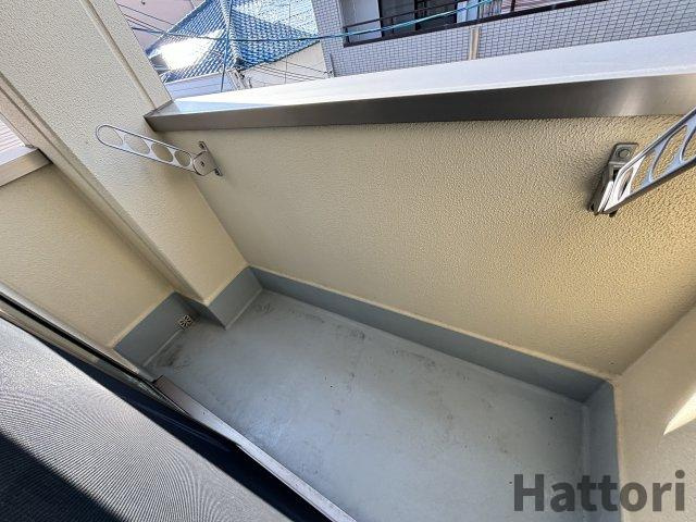 石橋マンション　柊のバルコニー