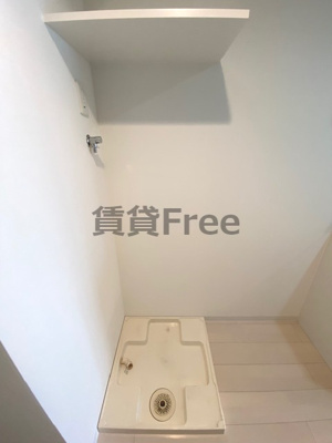 【洗面所】 | Luxe玉造Ⅲ　仲介手数料無料