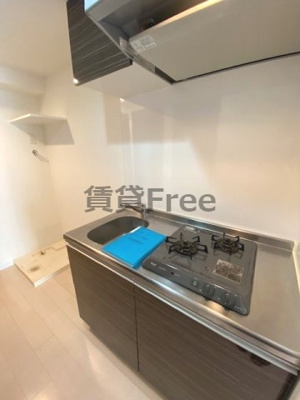 【キッチン】 | Luxe玉造Ⅲ　仲介手数料無料