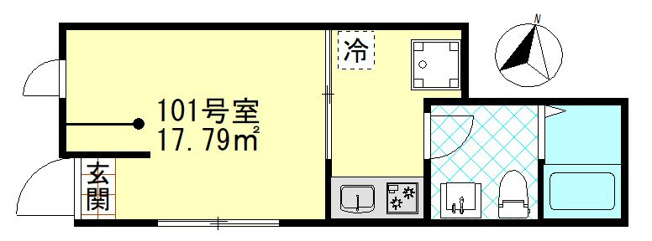 【間取り】 | ブローテ四ツ木