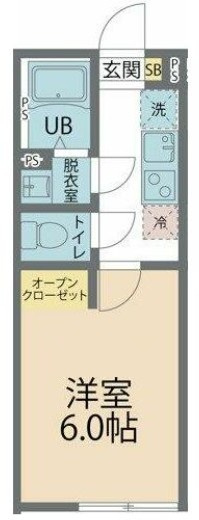 カインドネス西武柳沢2の間取り