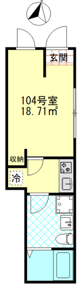 【間取り】 | ブローテ四ツ木